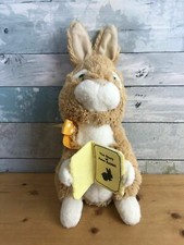 Animatronics Soft Toy Rabbit Reading Peter Rabbit Book