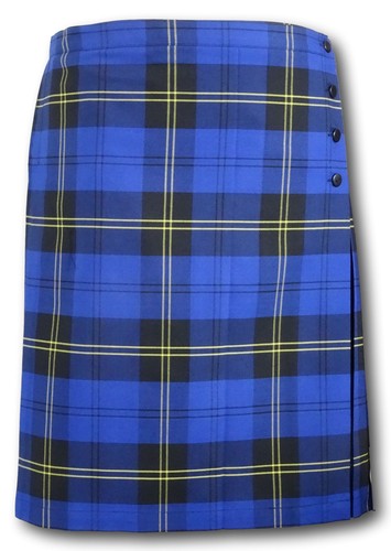 Ladies girls pleated tartan - girls,