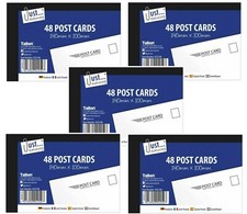 5 x 48 Plain White Blank Post