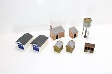 8 x Hornby Skaledale OO Gauge Small Resin Buildings - Garages Sheds Outbuildings