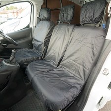 For PEUGEOT PARTNER  CITROEN BERLINGO VAN FRONT SEAT COVERS TAILORED WATERPROOF