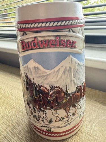 Budweiser 1985 stein a - stein., “a”