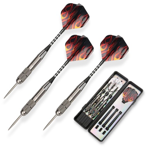 Steel tip darts set - steel, 26g