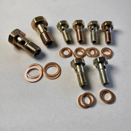 Banjo bolt set fuel - set,