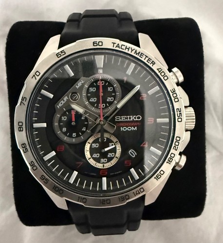 Seiko chronograph - seiko, (8t67-00h0)