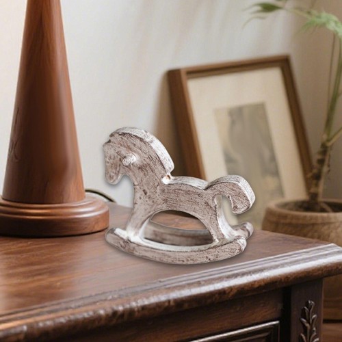 Wooden rocking horse table - rocking,