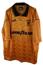 BUKTA Wolverhampton Wanderers Wolves Home Football Shirt size 3XL Mens Sports