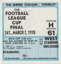 * LEAGUE CUP FINAL USED TICKET STUBS - CHOOSE FROM LIST *