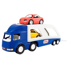 Little Tikes Big Car Carrier Truck with 2 Toy Cars Kids Vehicle Play Set