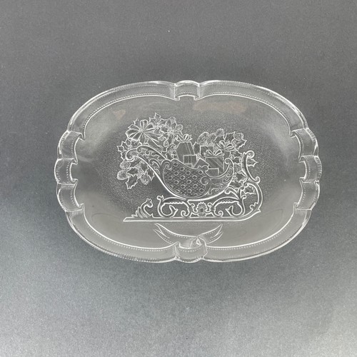Vintage christmas cookie plate - christmas,