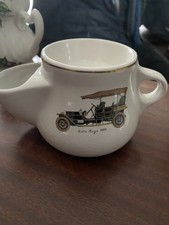 a vintage ceramic shaving