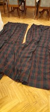 HUGE TARTAN PLAID CHECK Black