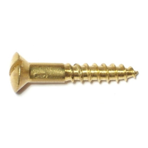 Brass slotted oval - x,