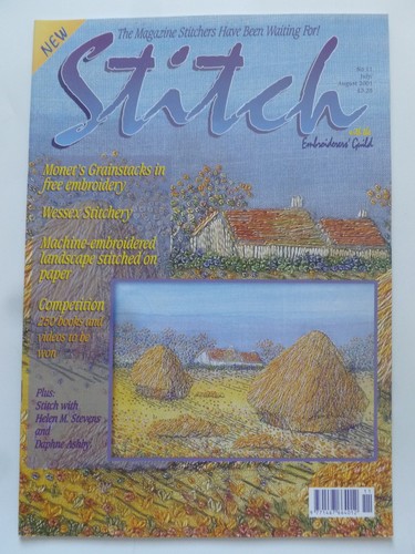 Stitch with the - stitch,