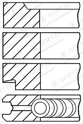 Wilmink wg1096593 piston - wg1096593, ring