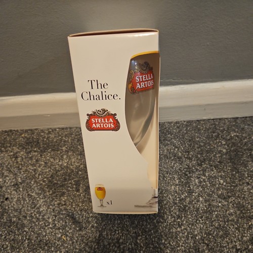 Stella artois chalice glass - artois,
