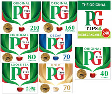 PG Tips Teabags Tea bags original gold tea decaf to choose