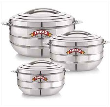 3pc Stainless Steel Hot Cold