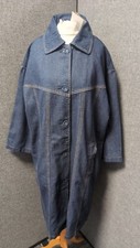 Asos Denim Longline Jacket In