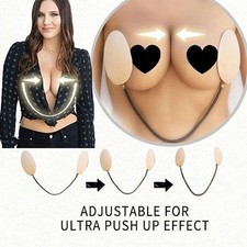 Push Up Frontless Bra Kit Silicone Backless Seamless Bra Backless Adhesive Bra*