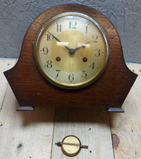 Vintage Wood Mechanical Mantel