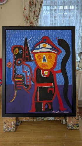 Abstract oil painting - abstract,