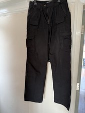 Blackhawk! Warrior Wear Black Tactical Combat Trousers Pants  32” Waist 34” Leg