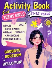 Activity Book For Teens Girls