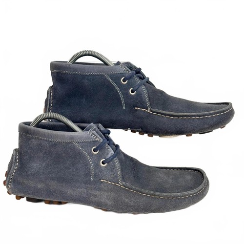 Made hand blue suede - n.d.c,