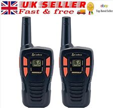Cobra AM255 Pack of 2 Lightweight Walkie Talkies for Adults, up to 5Km Range, 8