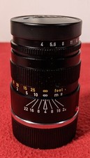 Leica Leitz Wetzlar Rokkor 90mm f/4 "M" Leica Mount Lens