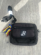 Womens Ladies Sample LAZY OAF SMALL SHOULDER BAG Festival Pouch Case Black Small