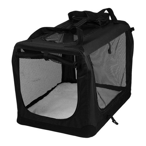 Avc pet carrier black - pet, folding