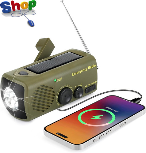 Emergency solar radio - emergency,