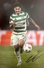 Celtic Sebastian Tounekti Hand Signed 6x4 Photo 1