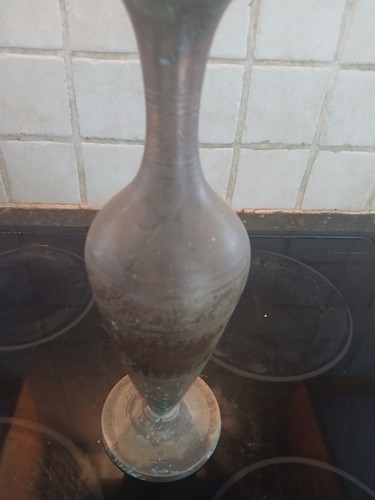 Vintage indian etched brass - vintage,