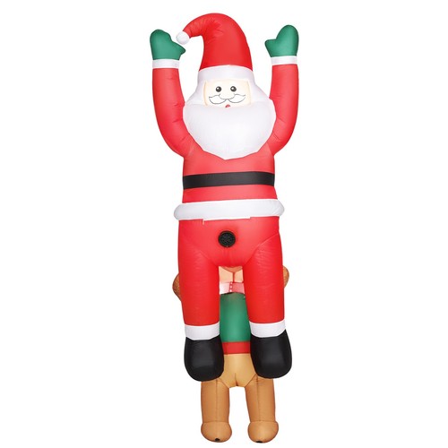 7ft christmas inflatable santa - 7ft,