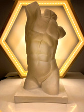 Handmade Male Torso Sculpture