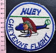 USAF Patch Bell UH-1 Huey 'Cheyanne Flight' Helicopter Operations SAC