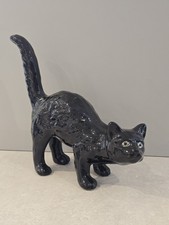 Large Black Cat Decoration