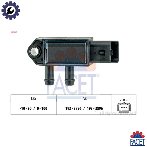 Sensor exhaust pressure - sensor,