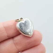 Antique Solid Silver Bird