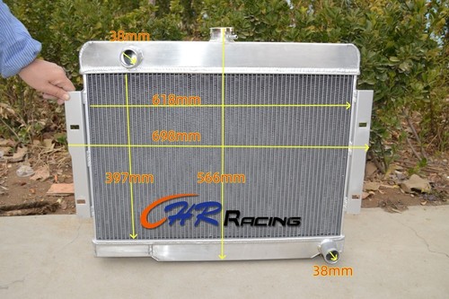 3row aluminum radiator - radiator, for