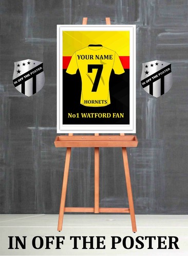 Watford personalised wall art - personalised,