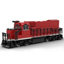 Canadian Pacific GP15 Retro Train 1433 Pieces Construction & Building Toys Set