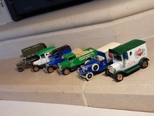 Small Corgi And Lledo Vans Job Lot Of 6. 