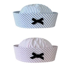 Sailor Hat Halloween Cosplay Costume Hat Lady JK Uniform Hat Headpiece