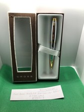 Cross Dubai Chrome & Gold Tone