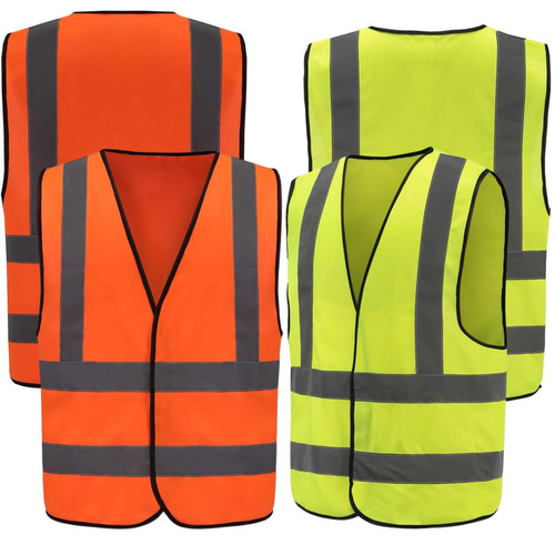 Viz vest yellow high - yellow,