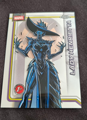 Topps chrome marvel lady - topps,